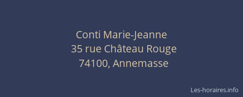Conti Marie-Jeanne