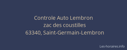Controle Auto Lembron