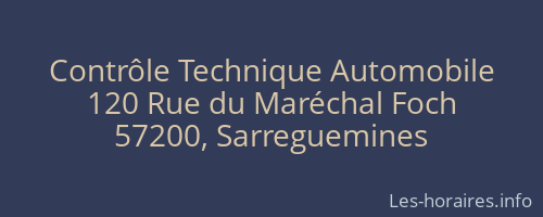 Contrôle Technique Automobile