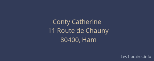 Conty Catherine