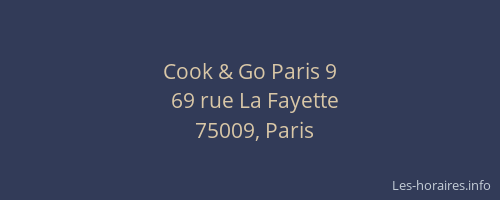 Cook & Go Paris 9