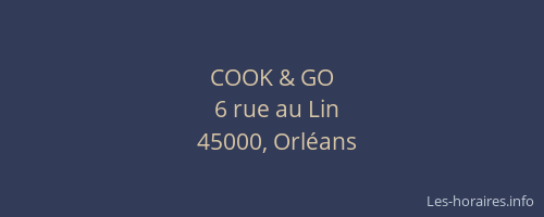 COOK & GO