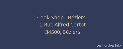 Cook-Shop - Béziers