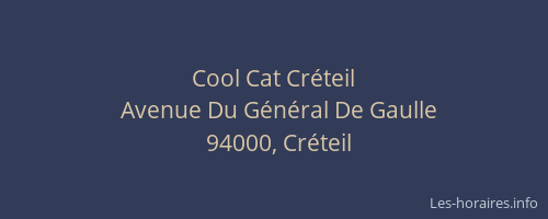 Cool Cat Créteil
