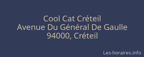 Cool Cat Créteil