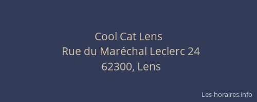 Cool Cat Lens