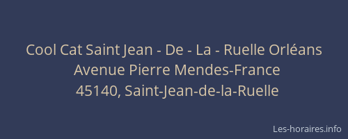 Cool Cat Saint Jean - De - La - Ruelle Orl&eacute;ans