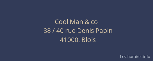 Cool Man & co