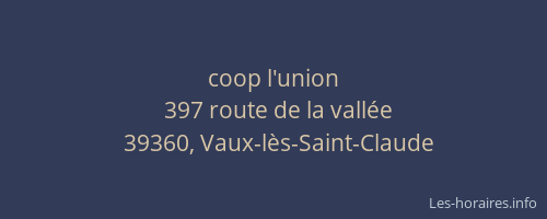 coop l'union