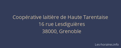 Coopérative laitière de Haute Tarentaise