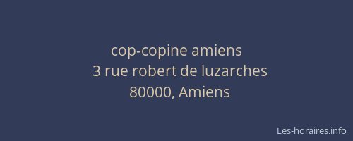 cop-copine amiens
