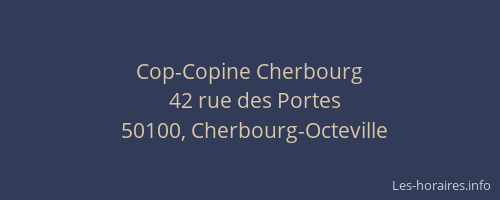 Cop-Copine Cherbourg