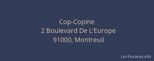 Cop-Copine