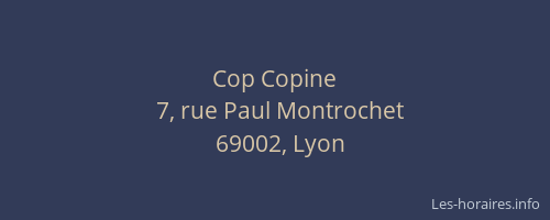 Cop Copine