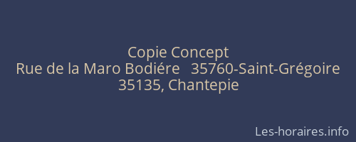 Copie Concept
