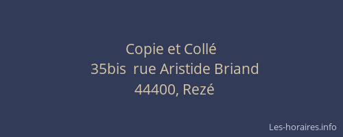 Copie et Collé