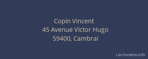 Copin Vincent