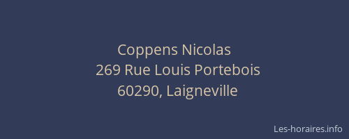 Coppens Nicolas