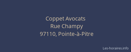 Coppet Avocats