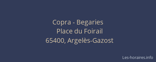 Copra - Begaries