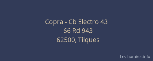 Copra - Cb Electro 43