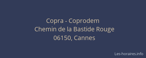 Copra - Coprodem