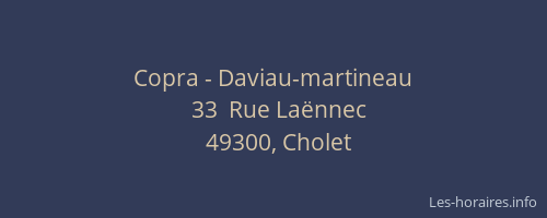 Copra - Daviau-martineau
