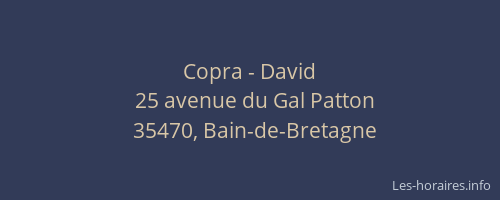 Copra - David