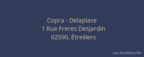 Copra - Delaplace