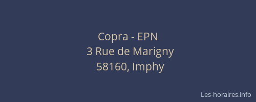 Copra - EPN