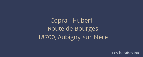 Copra - Hubert