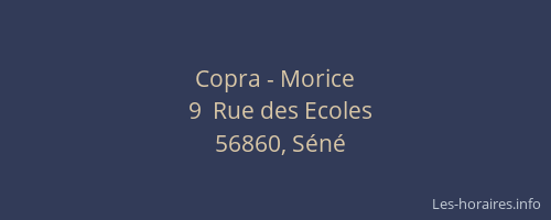 Copra - Morice