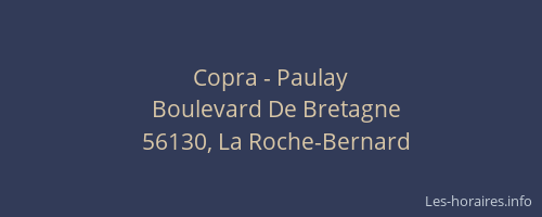Copra - Paulay