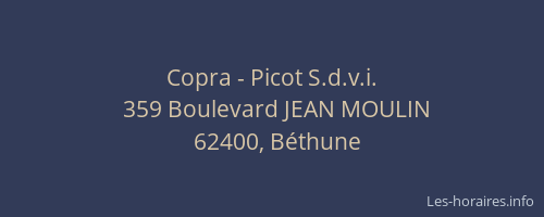 Copra - Picot S.d.v.i.