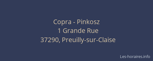Copra - Pinkosz