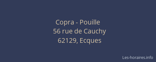 Copra - Pouille