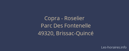 Copra - Roselier