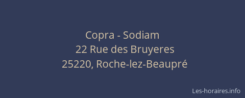 Copra - Sodiam