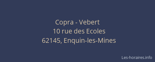Copra - Vebert