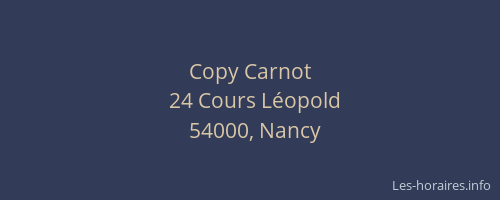 Copy Carnot