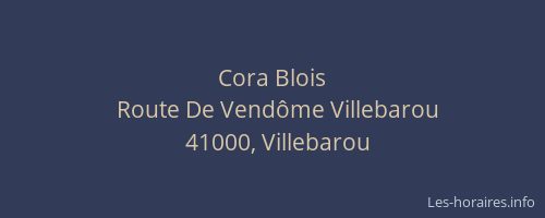Cora Blois