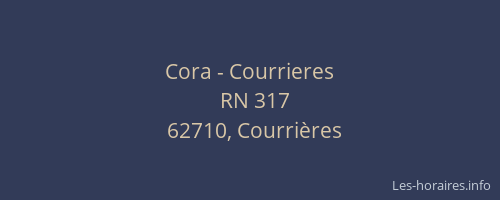 Cora - Courrieres