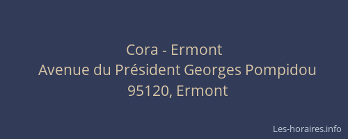 Cora - Ermont