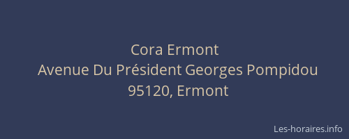 Cora Ermont