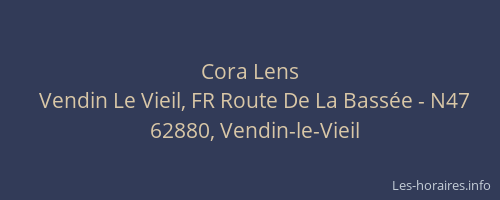 Cora Lens