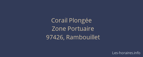 Corail Plongée