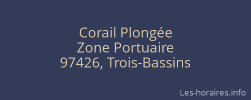 Corail Plongée