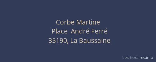 Corbe Martine