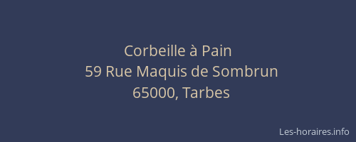 Corbeille à Pain