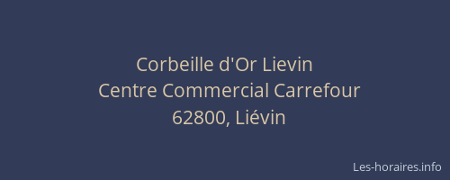 Corbeille d'Or Lievin
